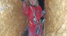 Gouffere Berger - Slovenský ženský hlbkový rekord - 26-27.7.2012